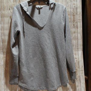 Victoria's Secret Gray Long sleeve Hooded Top  Small